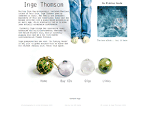 Tablet Screenshot of ingethomson.com
